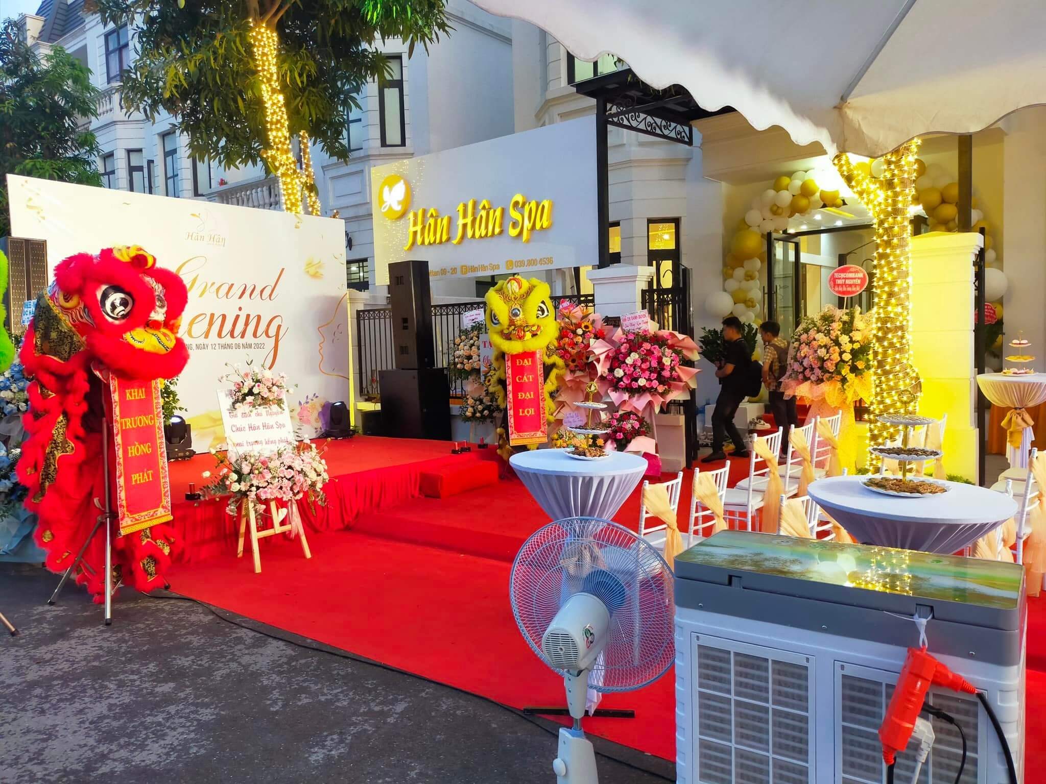 Tổ chức khai trương spa chuyên nghiệp và ấn tượng