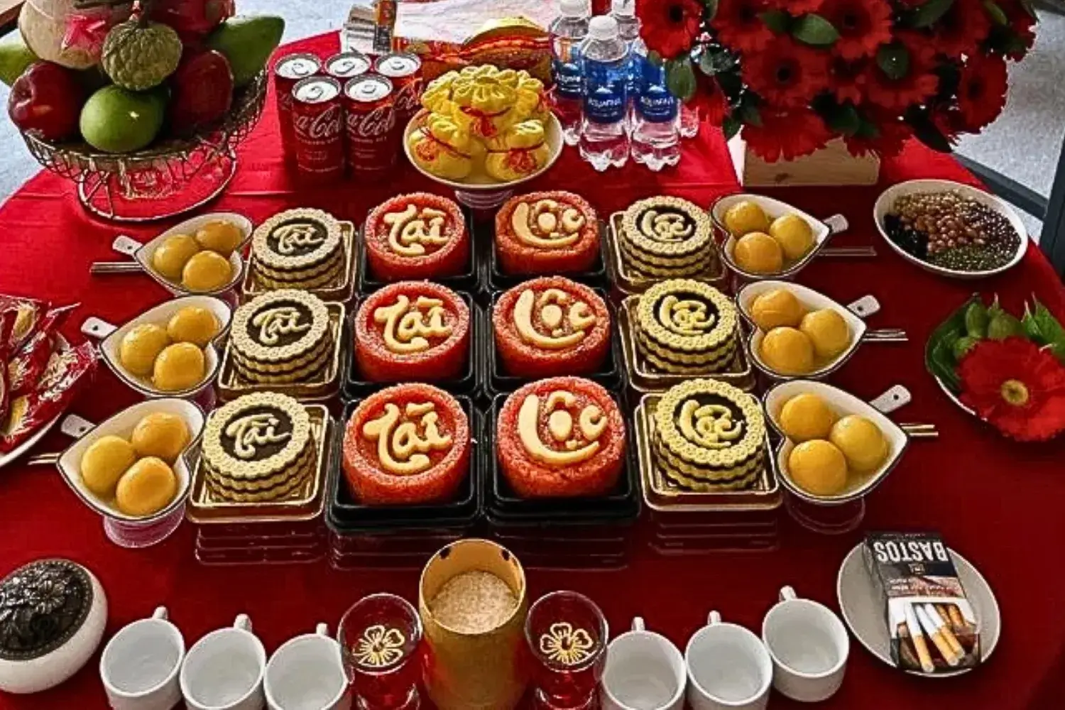 Cách bài trí mâm lễ cúng khai trương buôn bán