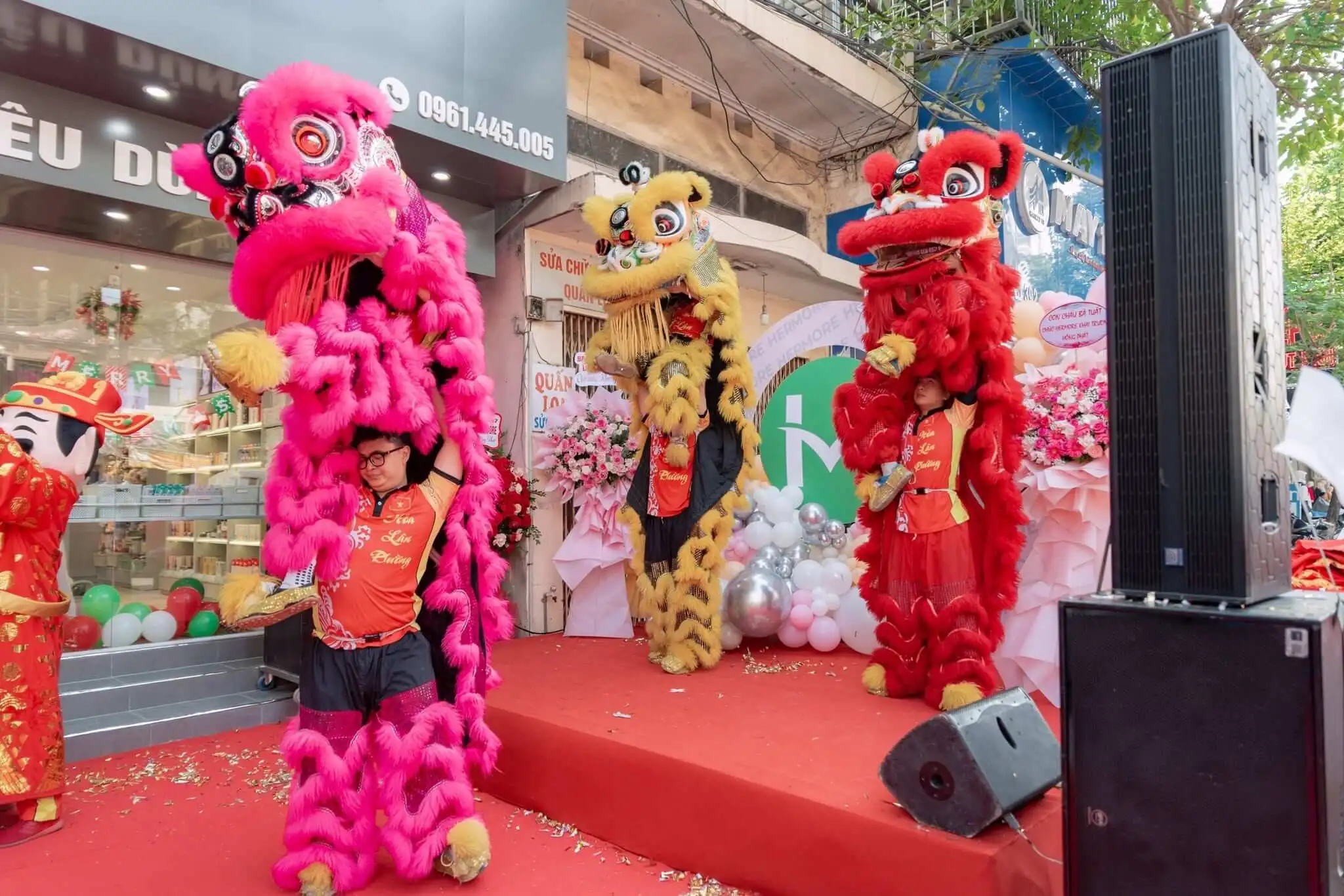 Dịch vụ múa lân khai trương chuyên nghiệp